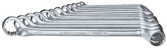 2 Double Ended Ring Spanner Sets