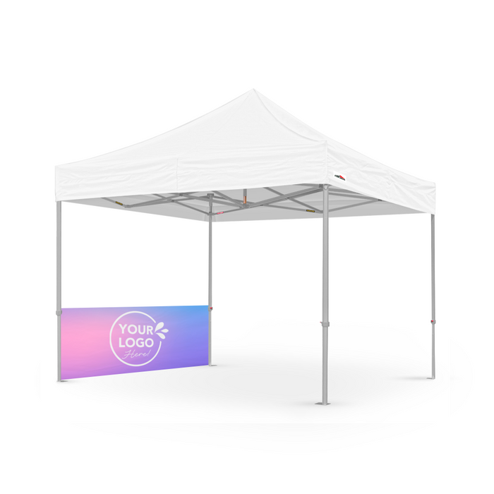 3m Printed Marquee Half Wall | Marquee Accessory