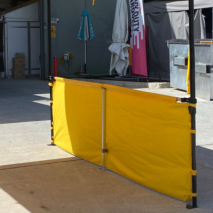 3m Printed Marquee Half Wall | Marquee Accessory