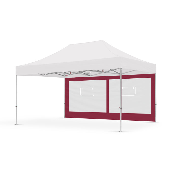 PU Coated Polyester / Maroon