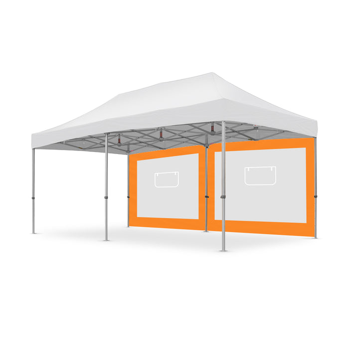 PU Coated Polyester / Orange