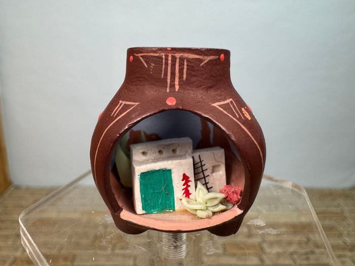 Artisan Handmade Southwestern Pottery Roombox House