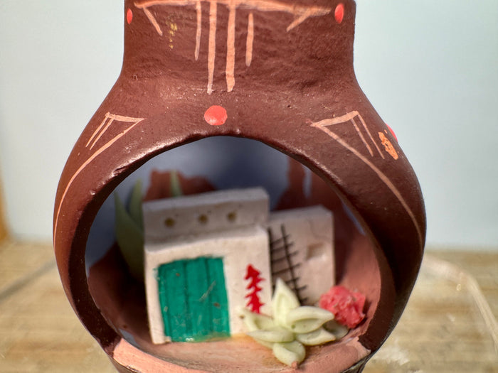 Artisan Handmade Southwestern Pottery Roombox House
