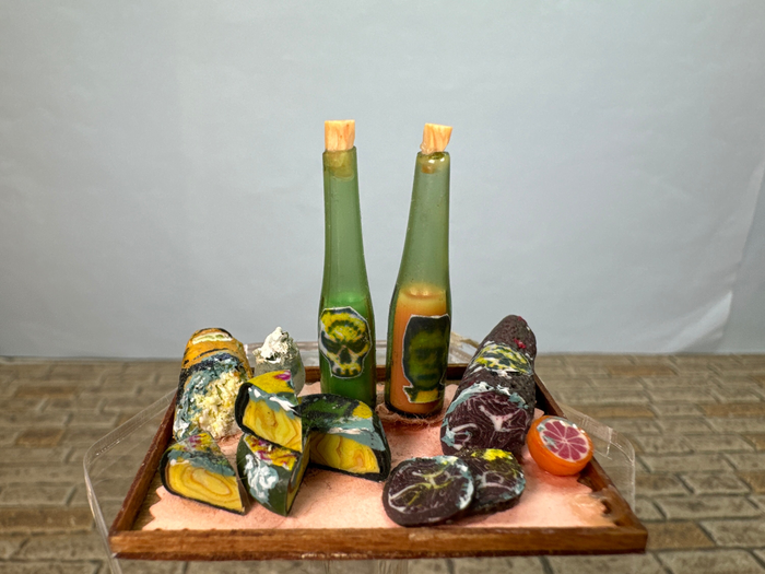 Artisan Handmade Spoiled Wine and Cheese Board