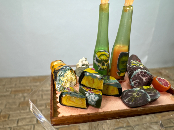 Artisan Handmade Spoiled Wine and Cheese Board