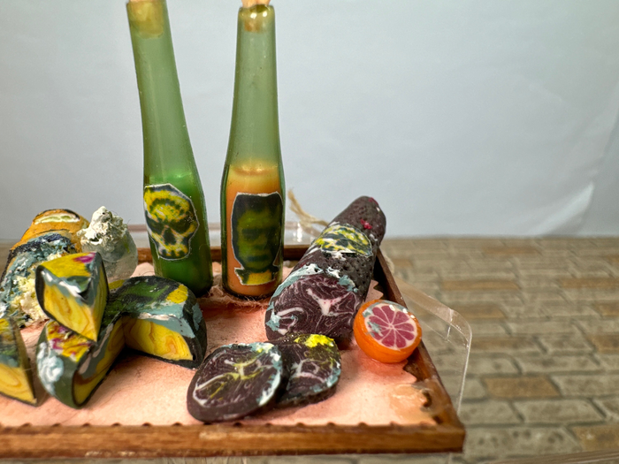 Artisan Handmade Spoiled Wine and Cheese Board