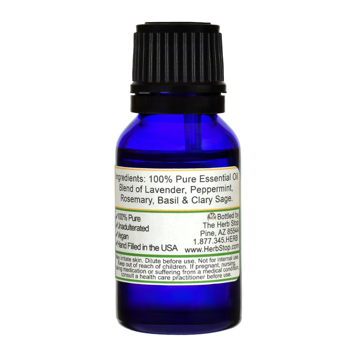 Balance & Focus Essential Oil - Back