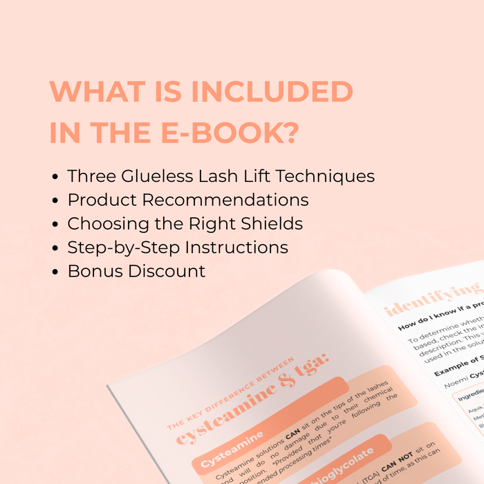 Bella Beauty Pro - Korean & Glueless Lash Lift Method Manual