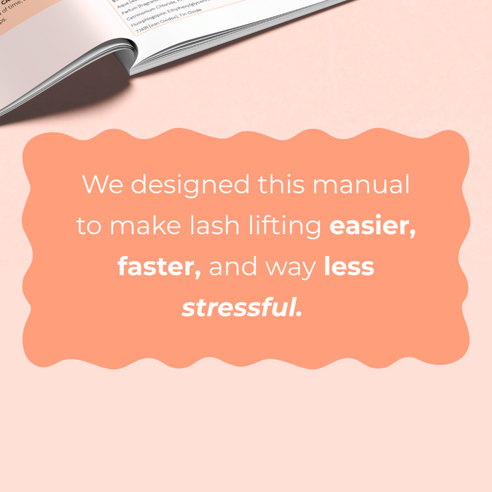 Bella Beauty Pro - Korean & Glueless Lash Lift Method Manual