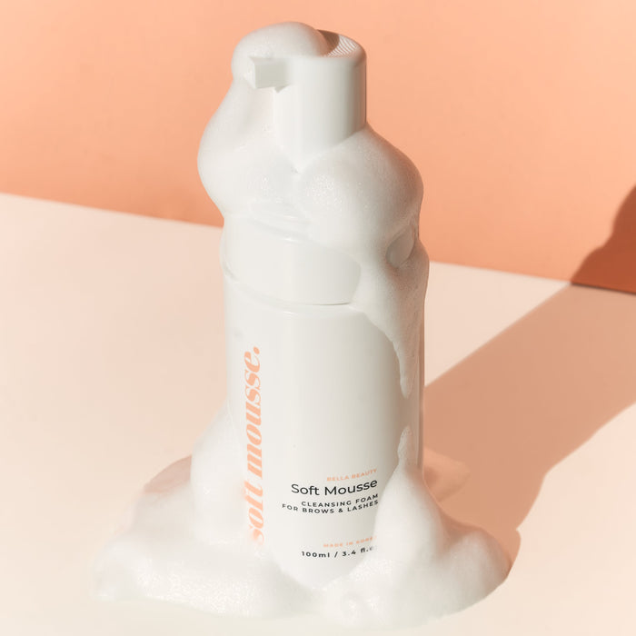 Bella Beauty Pro - Soft Mousse - Brow & Lash Foam Cleanser
