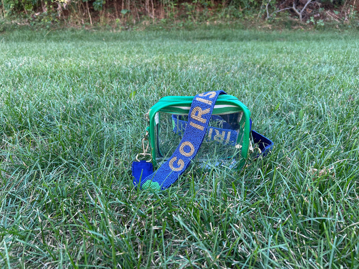 Better in Blue Co. Clear Bag for Stadium | Crossbody  | Game Day | Notre Dame | Belles