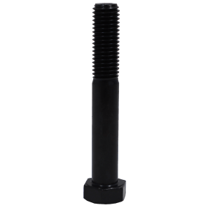 BOLT HT M/C BLACK   24 X 180MM - DIN 931 - GRADE 8.8 - METRIC COARSE