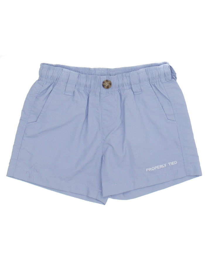Boys Mallard Short - Sky Blue