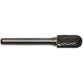 BURR TCT C CYLIND B/N 6MM RHODIUS - 6 X 20MM (WRC-Z6) - 6MM SHANK