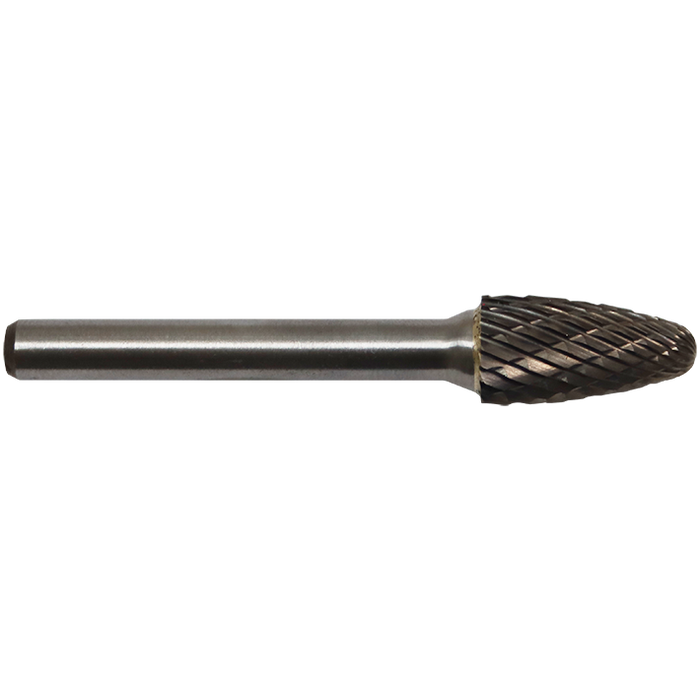 BURR TCT F ROUND TREE 12MM FB - 12 X 25MM (RBF-Z6) - 6MM SHANK