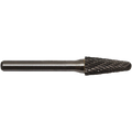 BURR TCT L TAPER B/N 10MM FB - 10 X 25MM (KEL-Z6) - 6MM SHANK