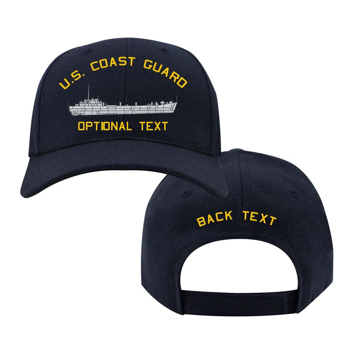 Coast Guard Custom Ship Cap - LST-542 Class Tank Landing Ship Hats and Caps