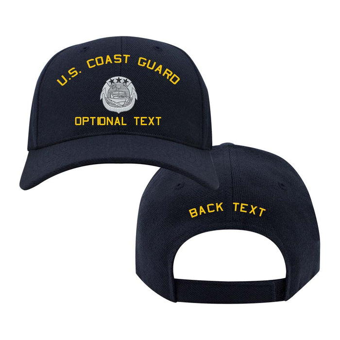Coast Guard Custom Ship Cap - US Navy Small Craft Insignia Hats and Caps