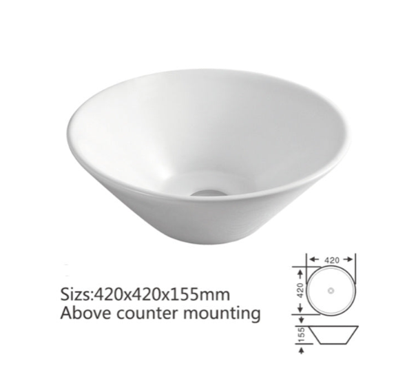 Counter Top Ceramic Basin