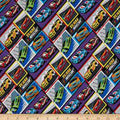 Double Sided Cotton Blanket - TEAM NASCAR Blocks Cotton