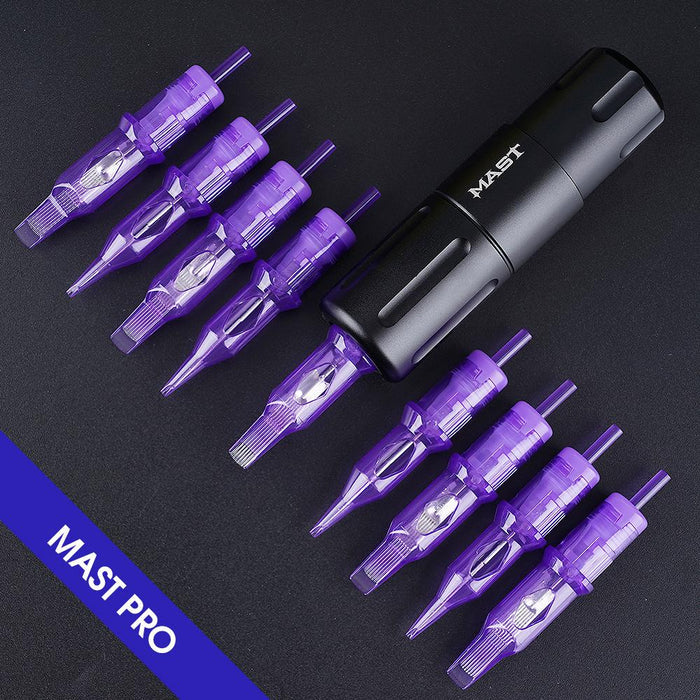 Dragonhawk Tattoo - Mast Pro Tattoo Cartridges Needles 0.18MM Round Liner- Box of 20