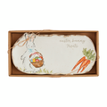 Easter Bunny Treats Plate — Mud Pie