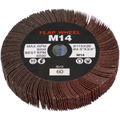 FLAP WHEEL 115 X 20MM 60G FB - M14 THREADED BORE