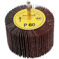 FLAP WHEEL 80 X 50MM 60G FB - MOUNTED 6MM SHANK (80MM DIA X 50MM WIDE)