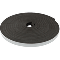 FOAM SEALING STRIP 12 X 25MM X 10M - PSA BLACK SELF ADHESIVE STRIP (EVA45)
