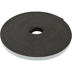 FOAM SEALING STRIP  6 X 25MM X 10M - PSA BLACK SELF ADHESIVE STRIP (EVA45)