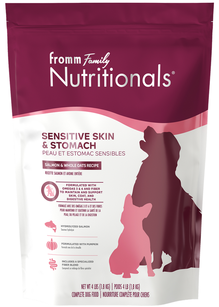 Fromm Sensitive Skin & Stomach Salmon & Whole Oats Recipe Dog Food