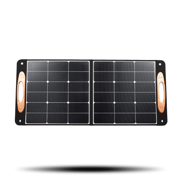 G-Solar panel portable solar panel shown horizontally