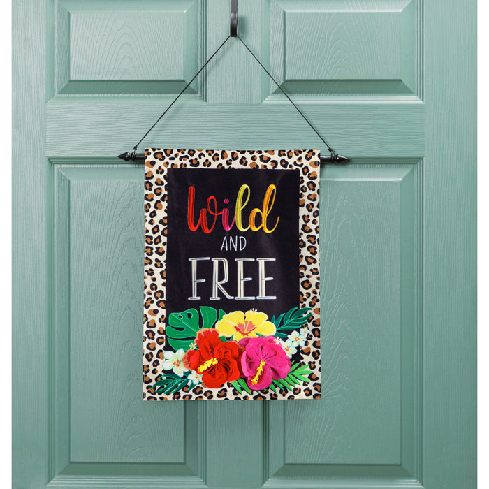 Garden Size Metal Dowel Flag Holder