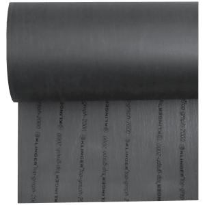 GASKET SHEET T/G  1.5 X 1500 X 1000MM - TOP-GRAPH 2000 GRAPHITE (BLACK)