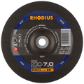 GRINDING DISC STL 230 X 7.0 RHOD - FOR STEEL - RS2 PRO-LINE