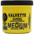 GRINDING PASTE VALVE 500G MEDIUM - VALVETTE - OIL BASED (MEDIUM GRIT)