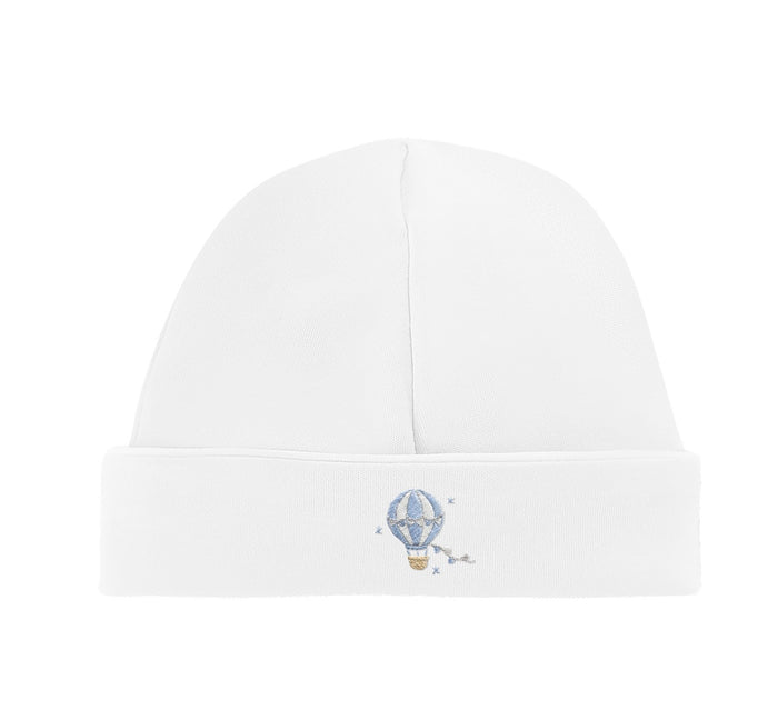 Hot Air Balloon White Hat
