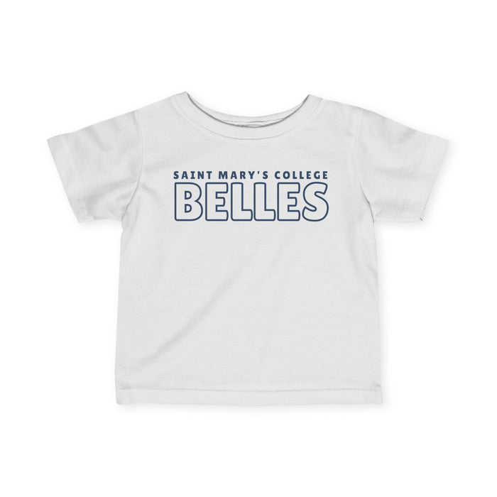 Infant Saint Mary's College Belles No. 2 Tee Fine Jersey Tee