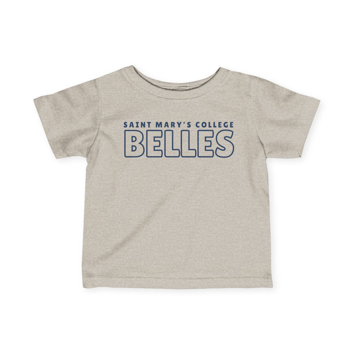 Infant Saint Mary's College Belles No. 2 Tee Fine Jersey Tee