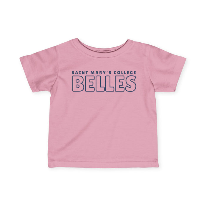 Infant Saint Mary's College Belles No. 2 Tee Fine Jersey Tee