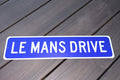 Le Mans Drive Street Sign | Saint Mary's College | Dorm Decor | Better in Blue Co.