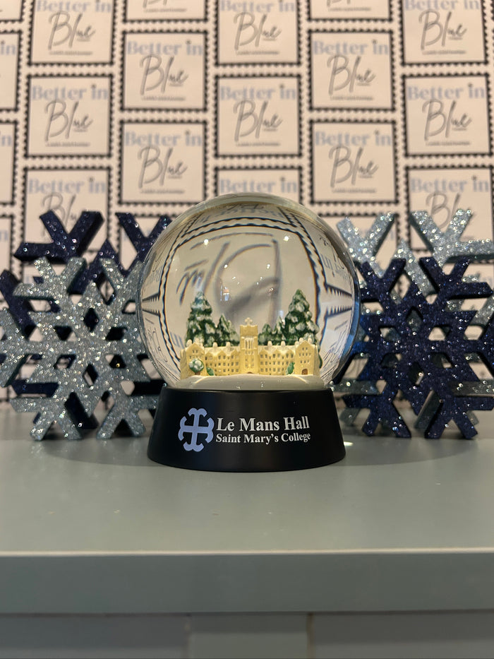 Le Mans Snow Globe | Notre Dame, IN | Belles | French Cross | Custom Made