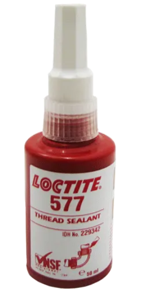 LO THREAD SEALANT 50ML MED 577 - STAINLESS STEEL PIPES & FITTINGS