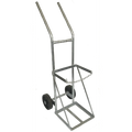 LPG 48kg single gas cylinder bottle trolley