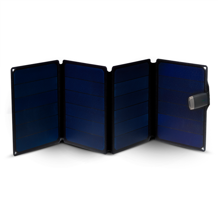 mini portable solar panel to be used with Duracell charging hubs with flexible uses