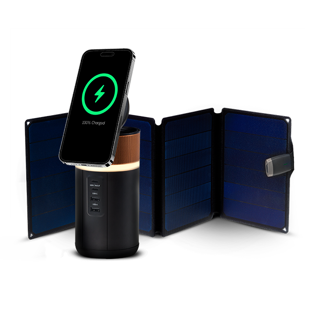 Charger and solar panel