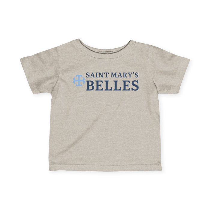 Matching Saint Mary's College Belles Infant Tee | French Cross | Smick | Notre Dame, IN
