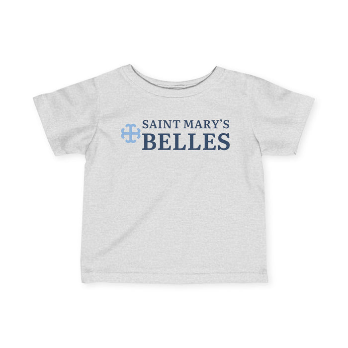 Matching Saint Mary's College Belles Infant Tee | French Cross | Smick | Notre Dame, IN