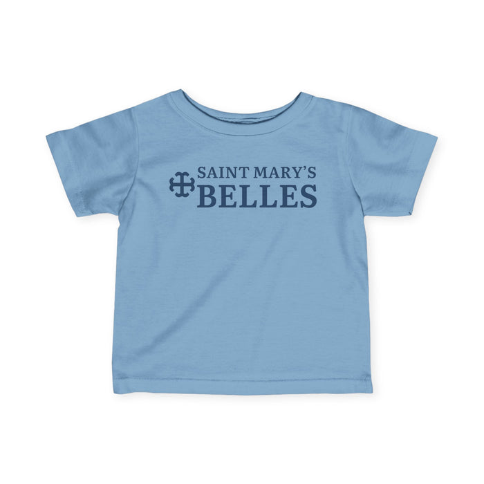 Matching Saint Mary's College Belles Infant Tee | French Cross | Smick | Notre Dame, IN