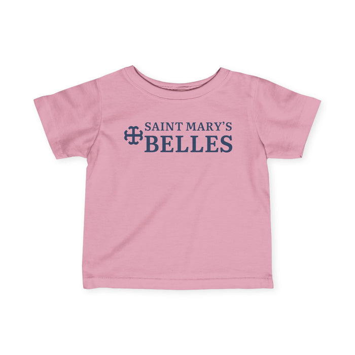 Matching Saint Mary's College Belles Infant Tee | French Cross | Smick | Notre Dame, IN